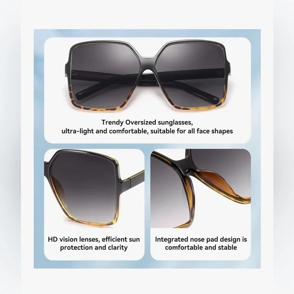 Dollger Oversized Sunglasses - Picture 2 of 3